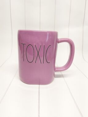 NWT Rae Dunn Toxic Purple COFFEE MUG
